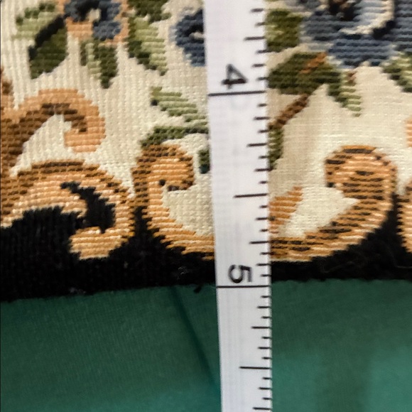 Floral Embroidered Clutch with Chain Strap - Picture 2 of 5